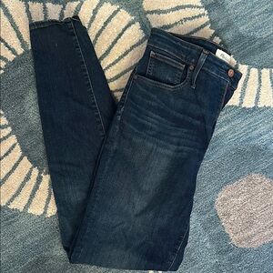 Madewell Blue Skinny Jeans Classic Style